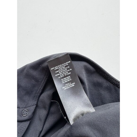 Aritzia BABATON Contour Jersey Black Strapless Tube Top Thong Bodysuit, Size S - Picture 9 of 15